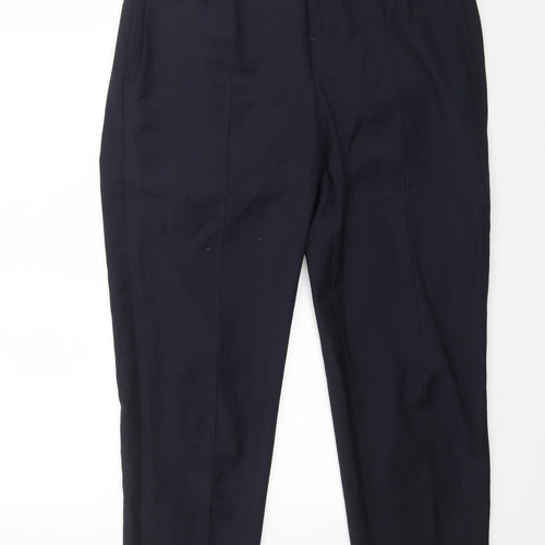 Drykorn Womens Blue   Trousers  Size 27 L25 in - Raw Uneven hem