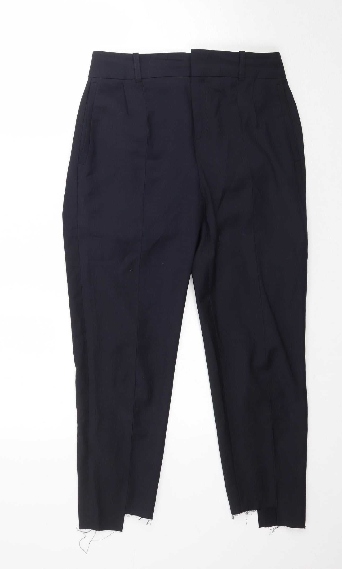 Drykorn Womens Blue   Trousers  Size 27 L25 in - Raw Uneven hem