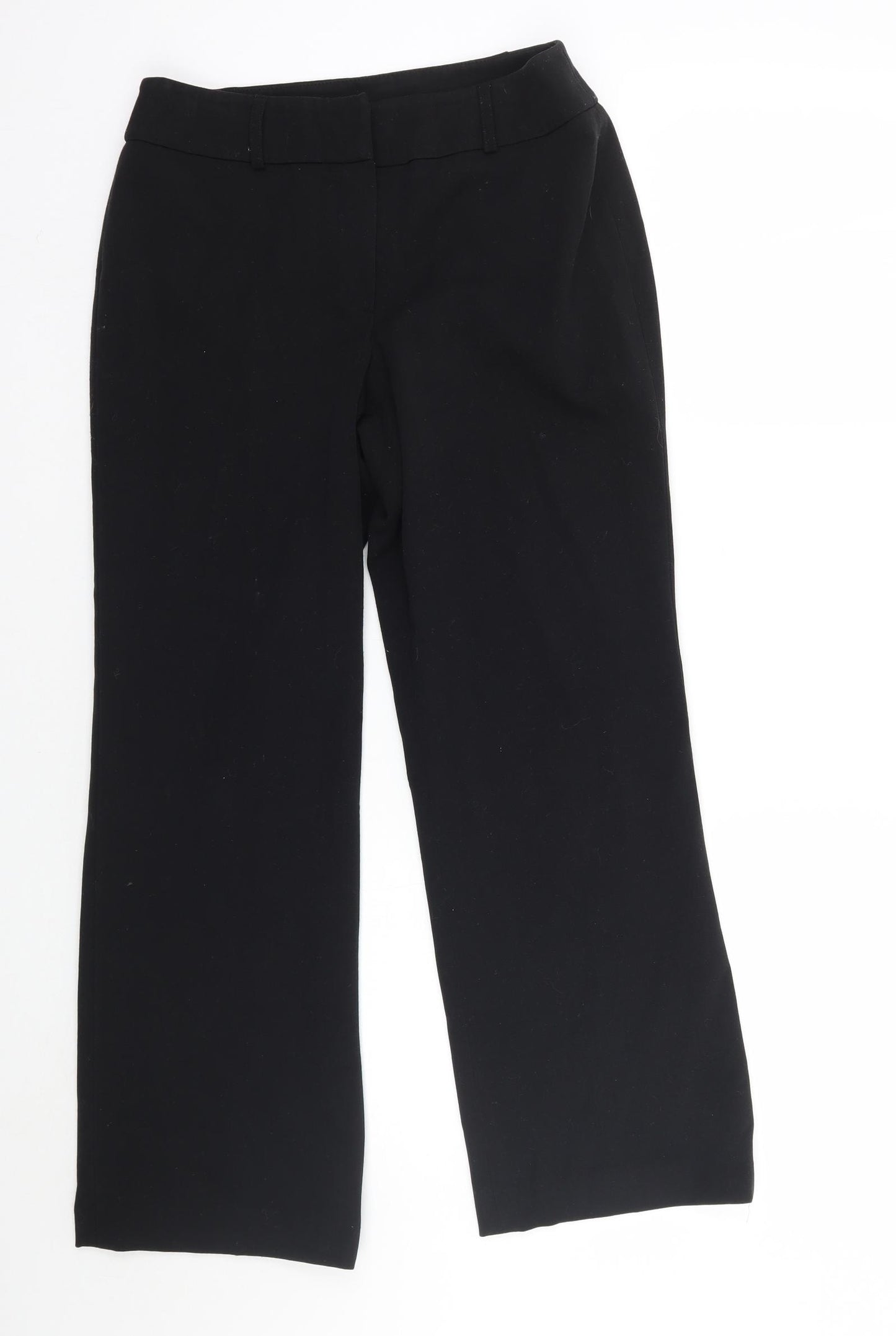 Anne Brooks Womens Black   Trousers  Size 10 L27.5 in
