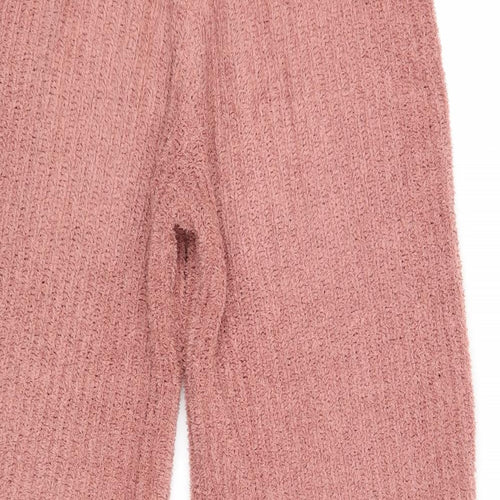 SPLASH Womens Pink   Jogger Trousers Size S L28 in