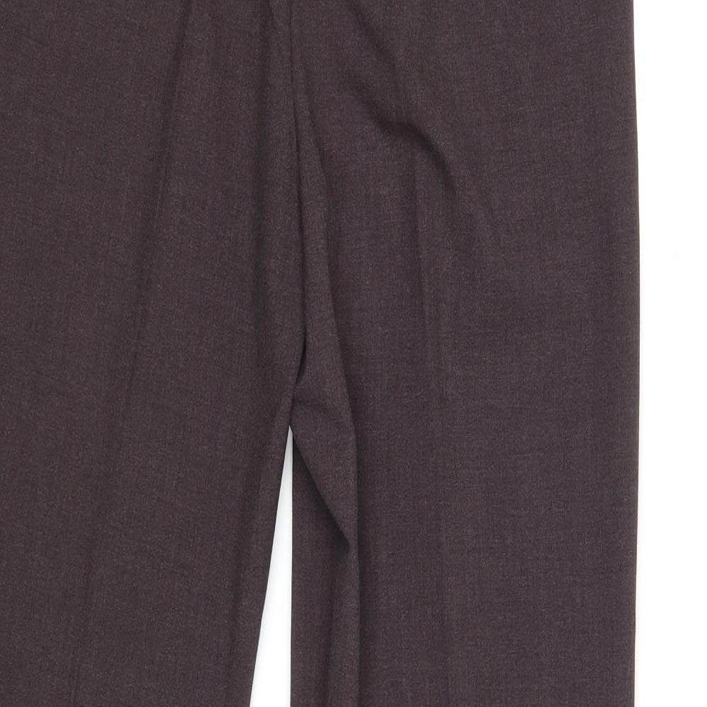 Mish Mash Womens Brown   Trousers  Size 12 L31 in