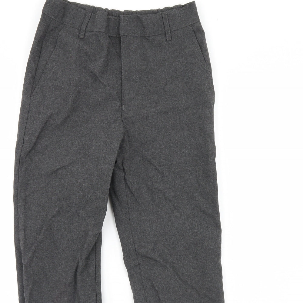 m&s Boys Grey   Dress Pants Trousers Size 10 Years - School