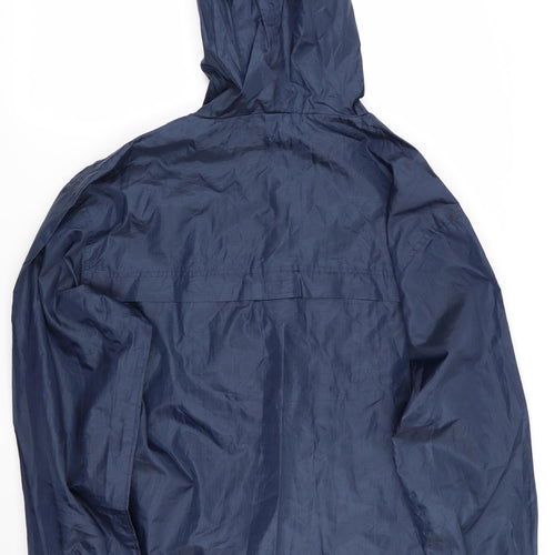 Premier Man Mens Blue   Rain Coat Coat Size S