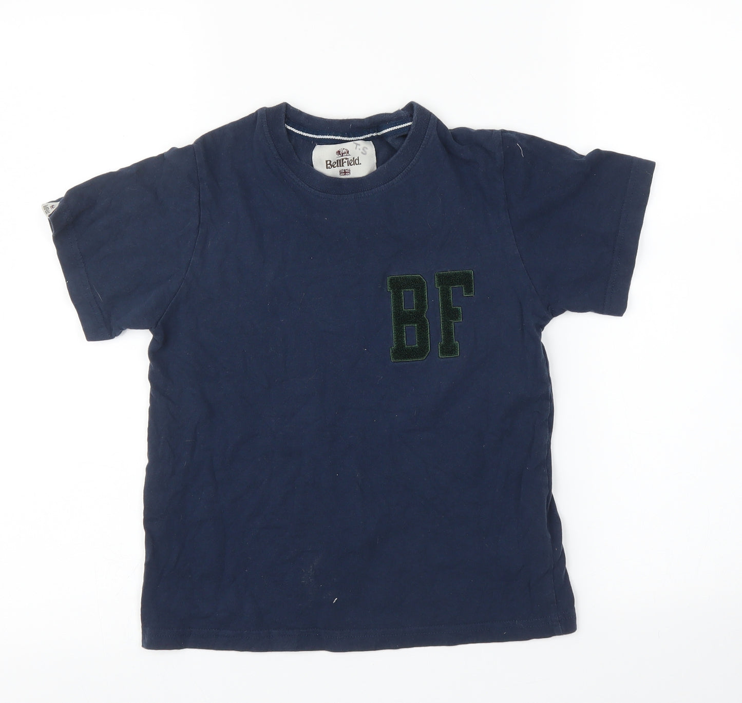 Bellfield Girls Blue   Basic T-Shirt Size 7 Years