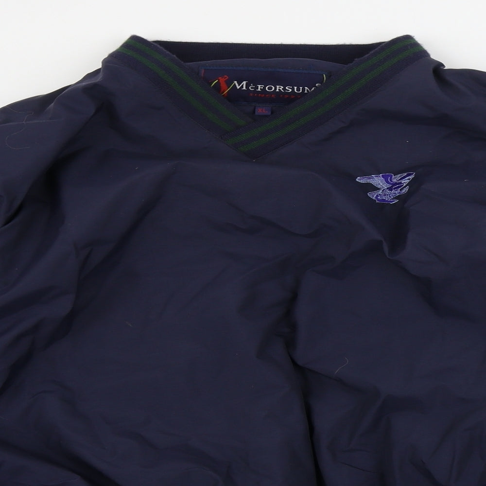 MCFORSUM  Mens Blue   Bomber Jacket Coat Size XL