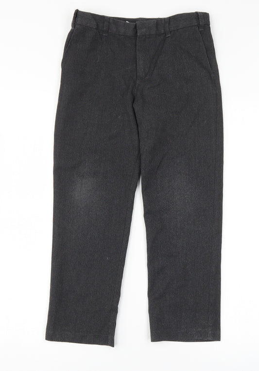 George Boys Grey   Capri Trousers Size 7-8 Years - School Trousers