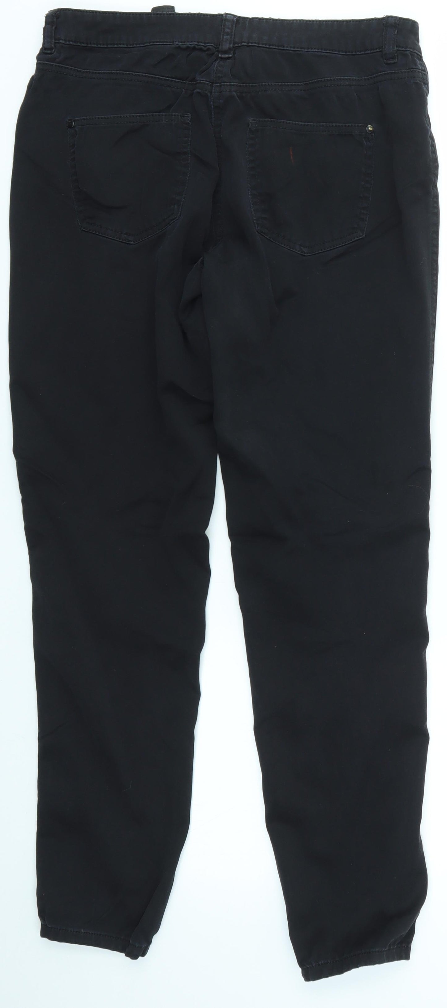 NEXT Womens Black   Jogger Leggings Size 10 L28 in