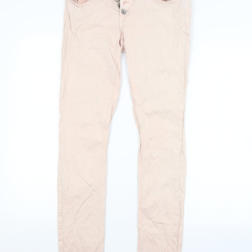 Buena Vista Womens Pink   Skinny Jeans Size XS L30 in