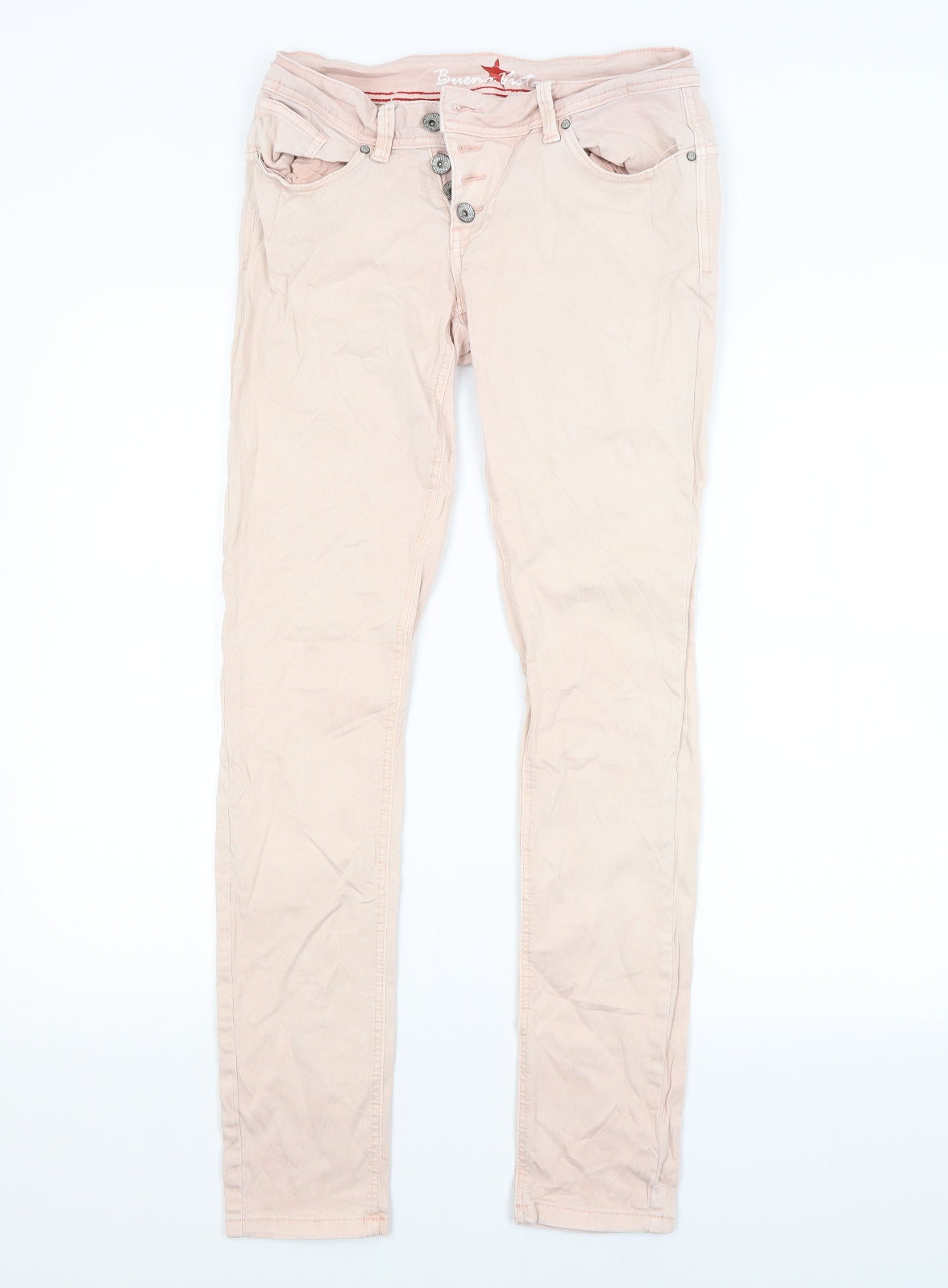 Buena Vista Womens Pink   Skinny Jeans Size XS L30 in