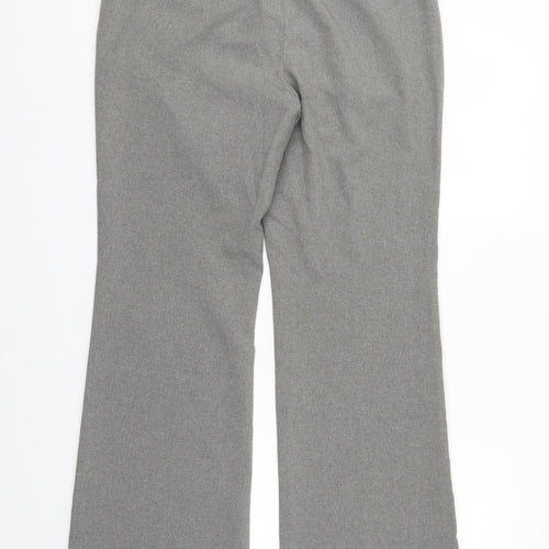 Laura Scott Womens Grey   Trousers  Size 14 L30 in
