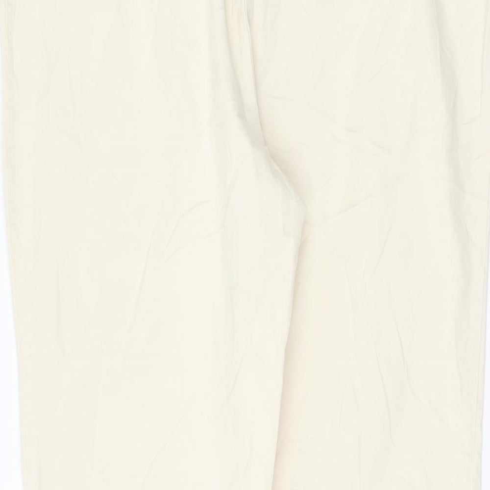 Peter Hahn Womens Beige   Trousers  Size 18 L28 in