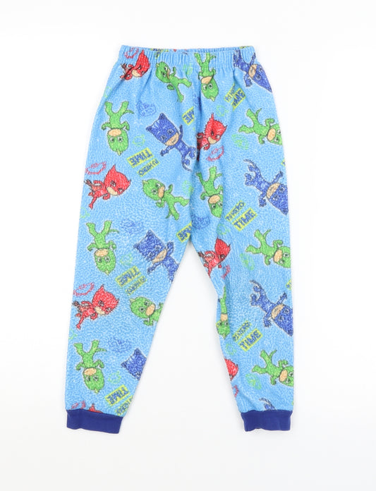 PEP&CO. Boys Blue Geometric   Pyjama Pants Size 5-6 Years