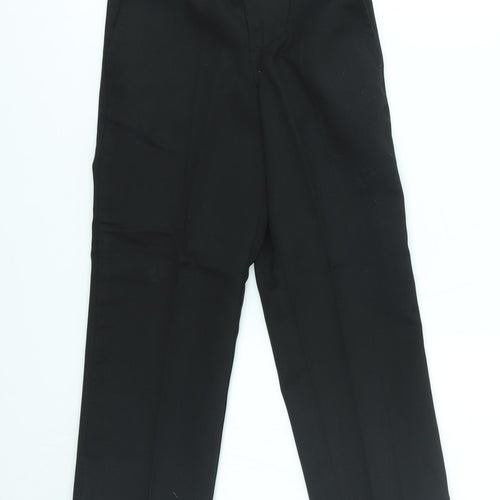 George Boys Black   Chino Trousers Size 4-5 Years