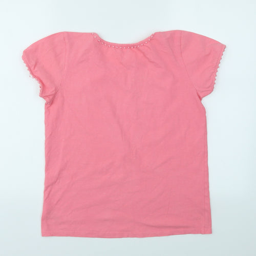 Hatley Womens Pink   Basic T-Shirt Size XS