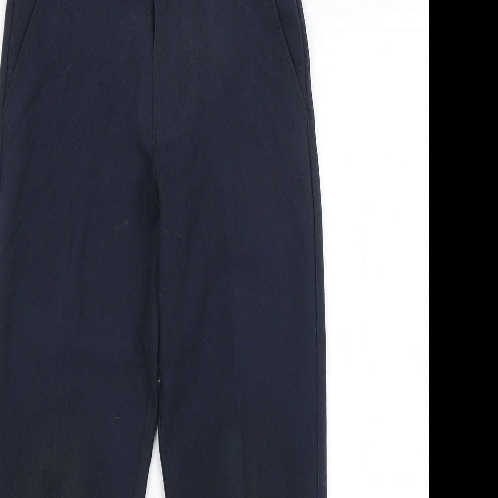 M&S Boys Blue   Dress Pants Trousers Size 8-9 Years