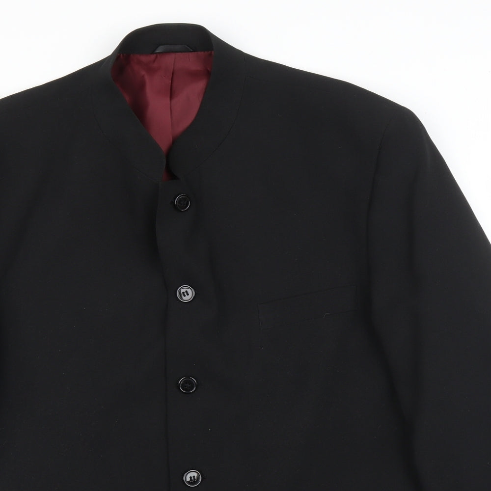 Douglas Mens Black   Jacket Suit Jacket Size 42