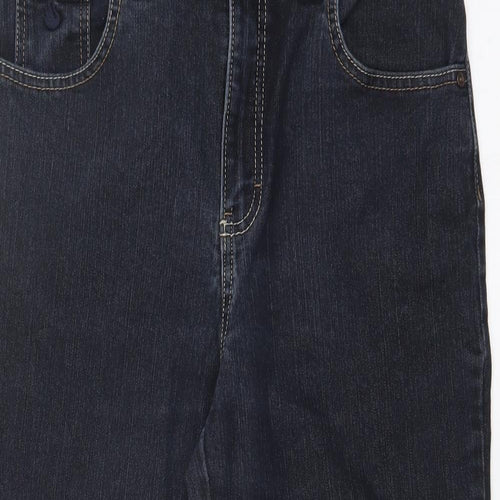 Gloria Vanderbilt Womens Blue   Straight Jeans Size 8 L22 in