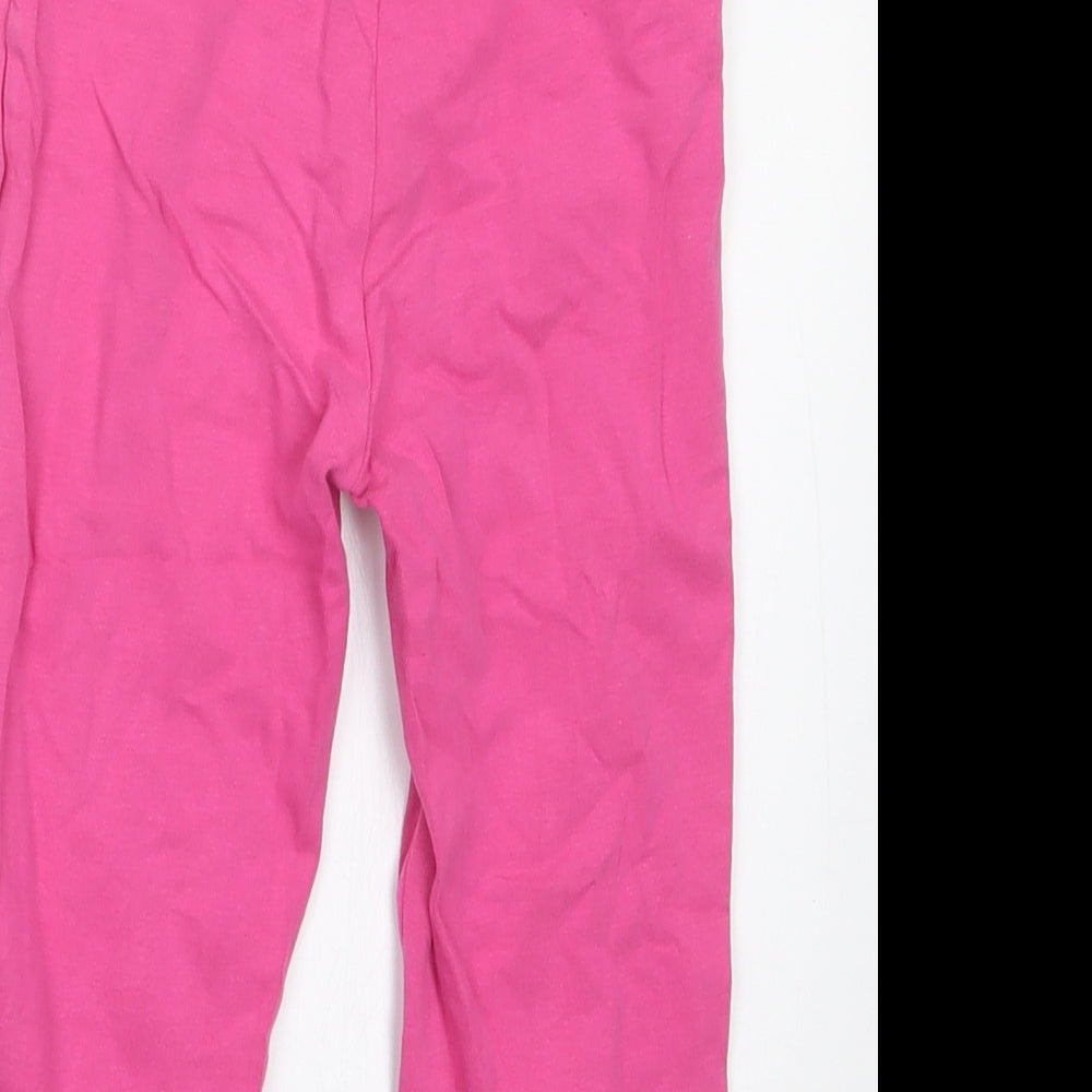 Spirit Girls Pink Geometric  Capri Pyjama Pants Size 6-7 Years