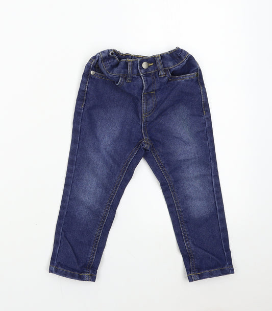 Pep&Co Boys Blue  Denim Straight Jeans Size 2-3 Years
