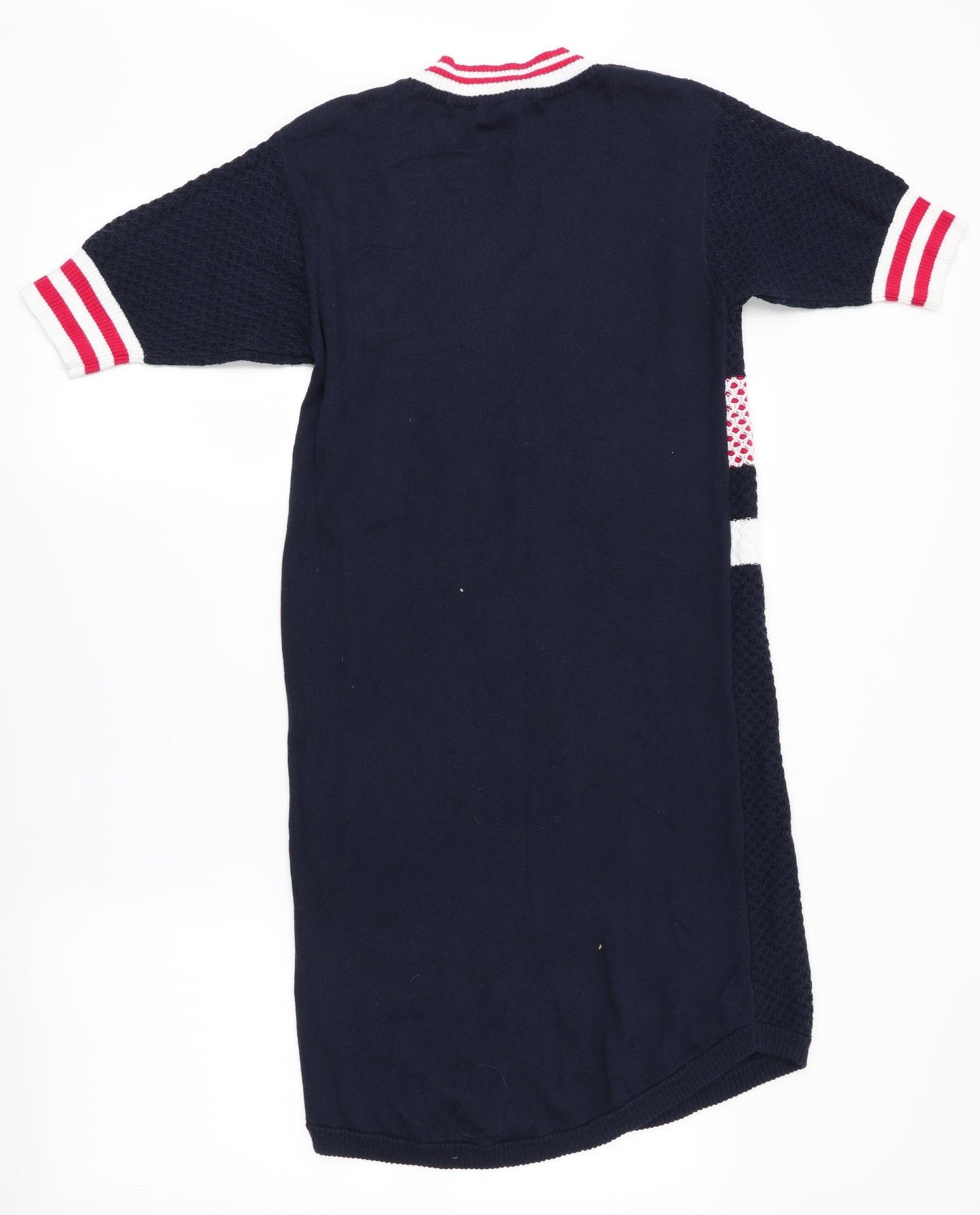 Joe Fresh Womens Blue Striped  Jumper Dress  Size XS