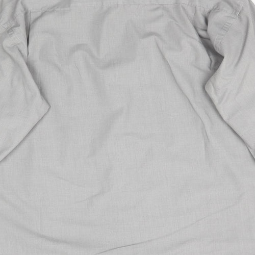 BHS Mens Grey    Dress Shirt Size 14.5