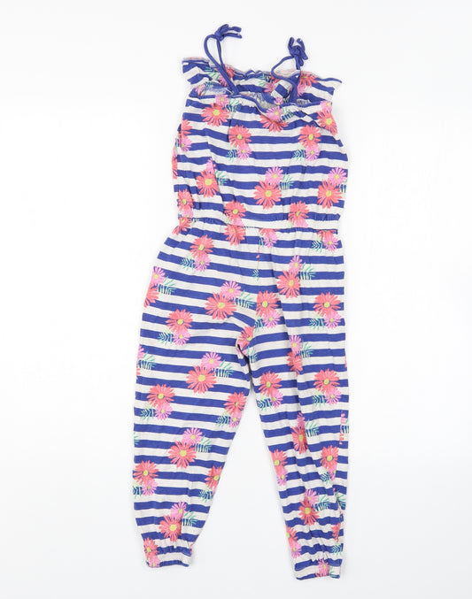 I Love Girls Wear Girls Multicoloured Floral  Jumpsuit One-Piece Size 6 Years