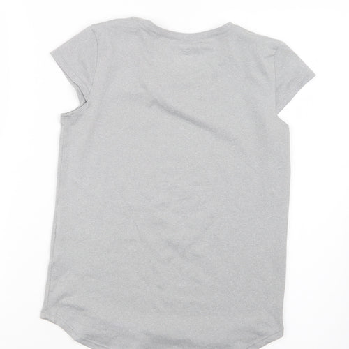 32 Degrees Girls Grey   Basic T-Shirt Size 9-10 Years