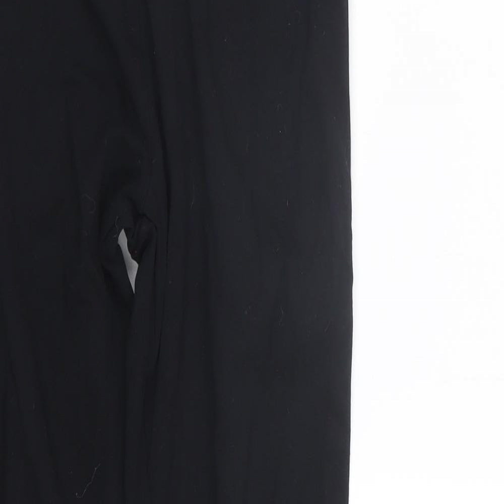 New Look Womens Black   Capri Leggings Size 10 L26 in