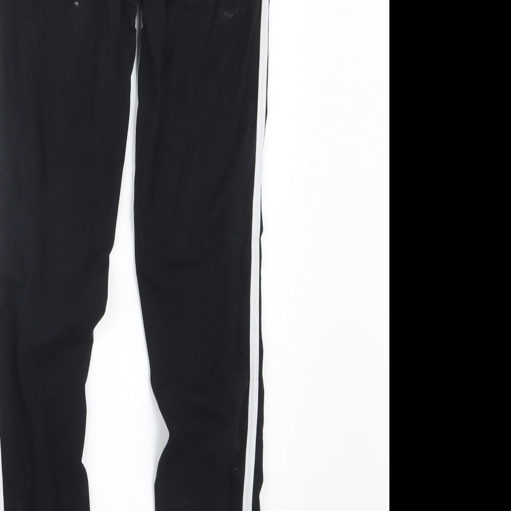 New Look Womens Black   Capri Leggings Size 10 L26 in