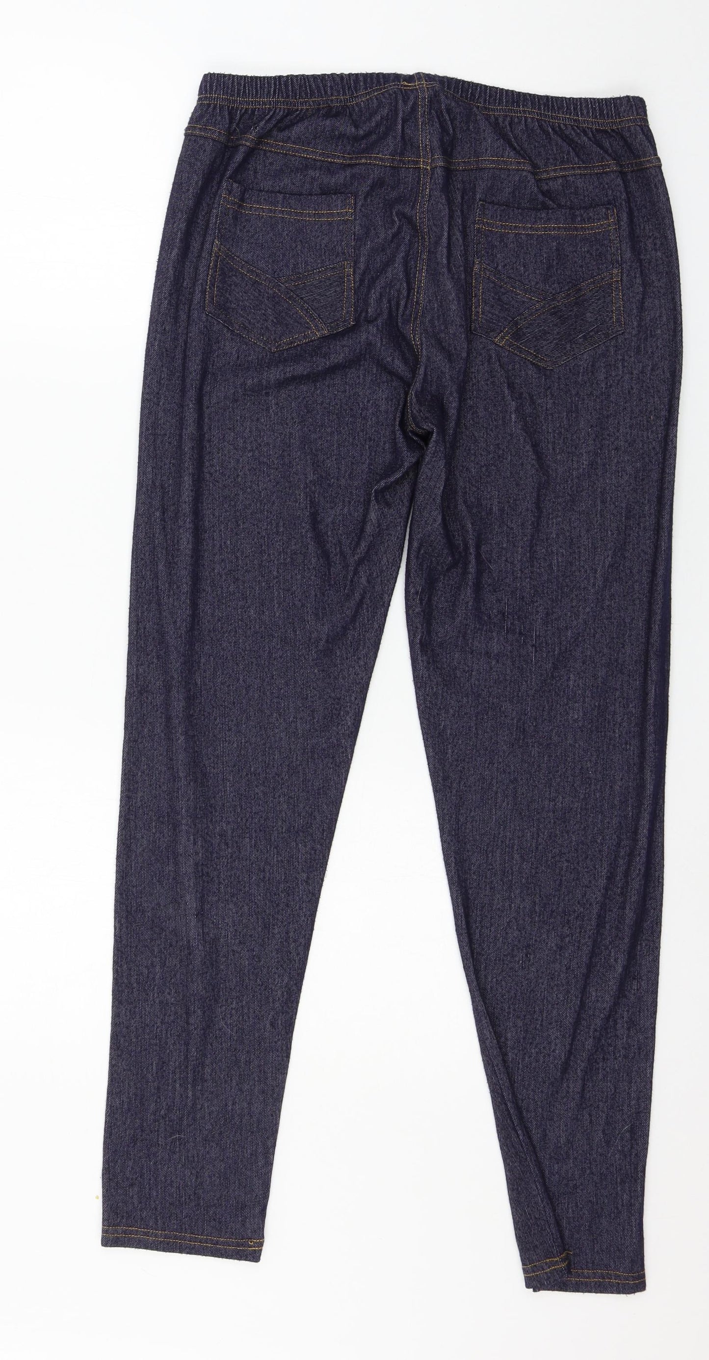 Anucci Womens Blue  Denim Jegging Jeans Size 34 in L29 in