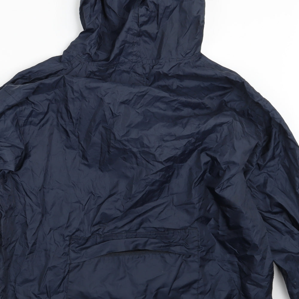 Easy Mens Blue   Rain Coat Coat Size M