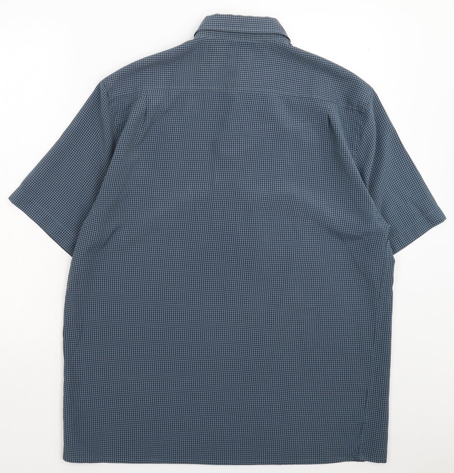 George Mens Multicoloured Check   Dress Shirt Size M