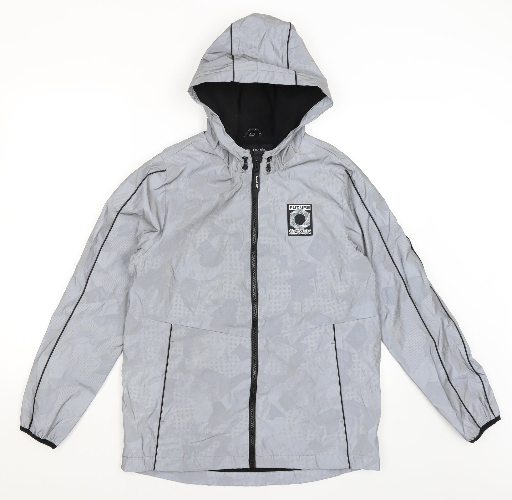 Boys silver store coat