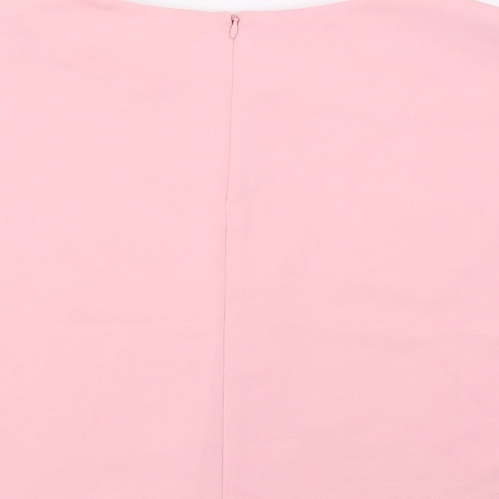 Girls On Film Womens Pink   Basic T-Shirt Size 10