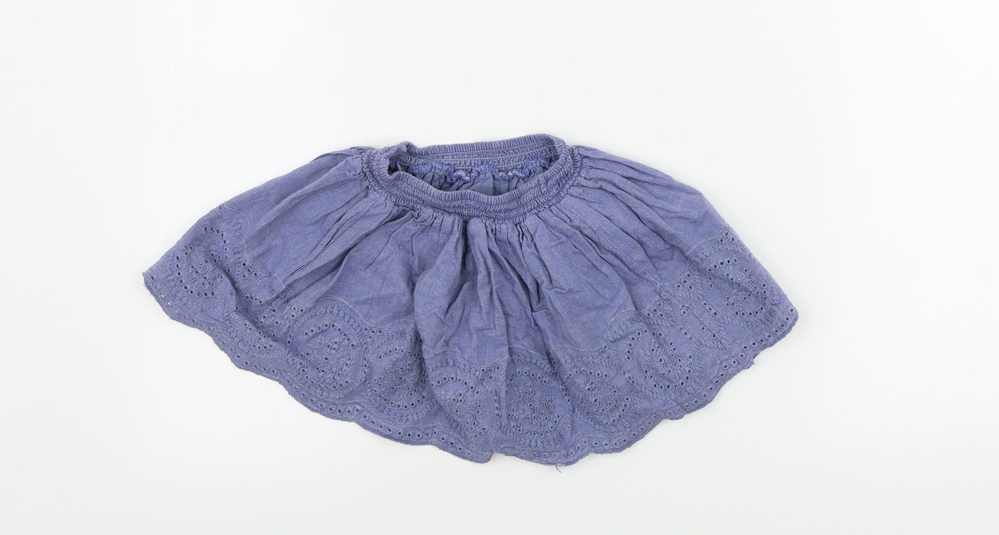 George Girls Blue   A-Line Skirt Size 2-3 Years