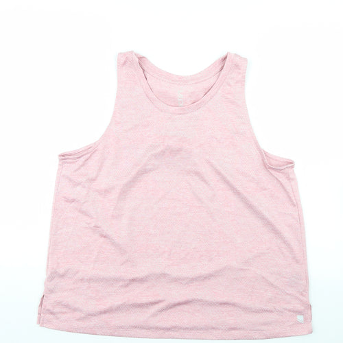 Active Womens Pink   Basic Tank Size L