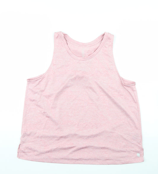 Active Womens Pink   Basic Tank Size L