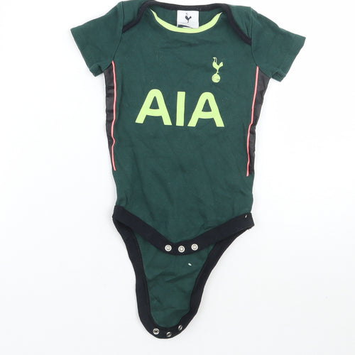 Tottenham Hotspur F.C. Boys Green   Babygrow One-Piece Size 12-18 Months