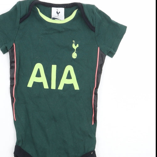 Tottenham Hotspur F.C. Boys Green   Babygrow One-Piece Size 12-18 Months