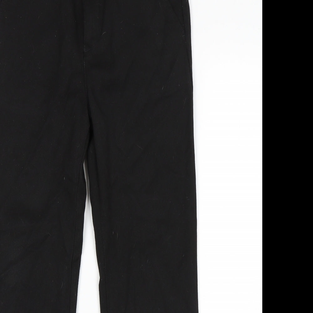 F&F Boys Black   Dress Pants Trousers Size 8-9 Years