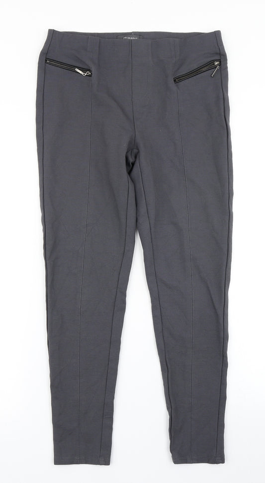 Primark Womens Grey   Capri Leggings Size S L24 in