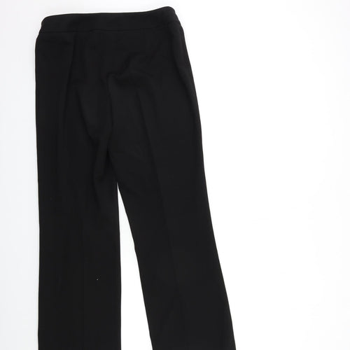 Anne Brooks Womens Black   Trousers  Size 12 L29 in