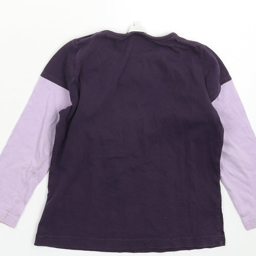 TCM Girls Purple   Basic T-Shirt Size 3-4 Years