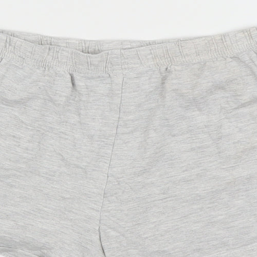 George Girls Grey Solid  Top Pyjama Pants Size 7-8 Years
