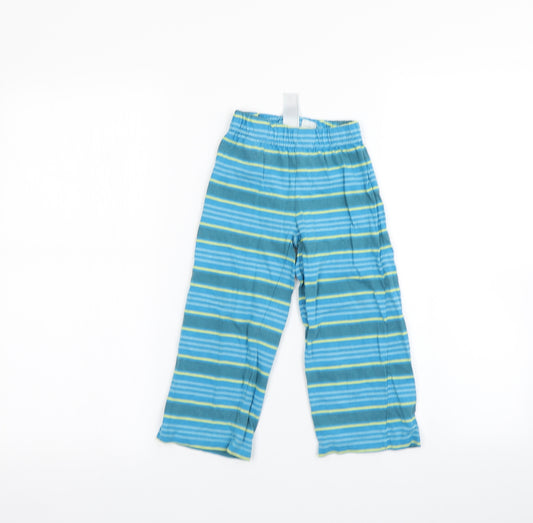 Disney Boys Blue Striped   Pyjama Pants Size 3 Years