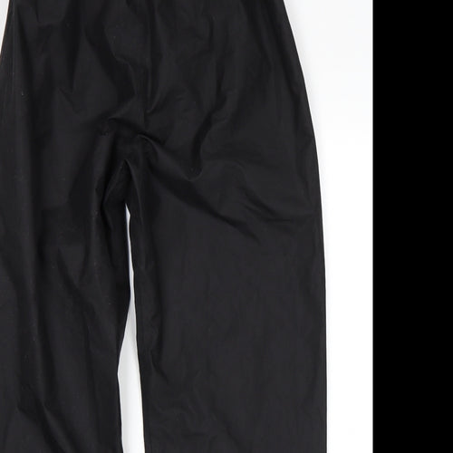 Preworn Mens Black   Rain Trousers Trousers Size S L28 in