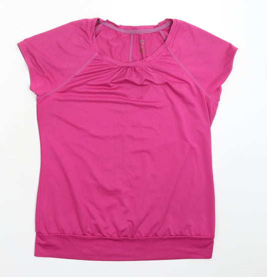 Preworn Womens Pink   Jersey T-Shirt Size 10