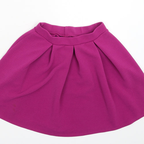 George Girls Pink   Pleated Skirt Size 10-11 Years