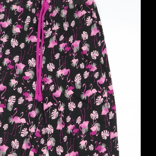 George Girls Pink Animal Print   Pyjama Pants Size 4-5 Years  - Flamingo Graphic