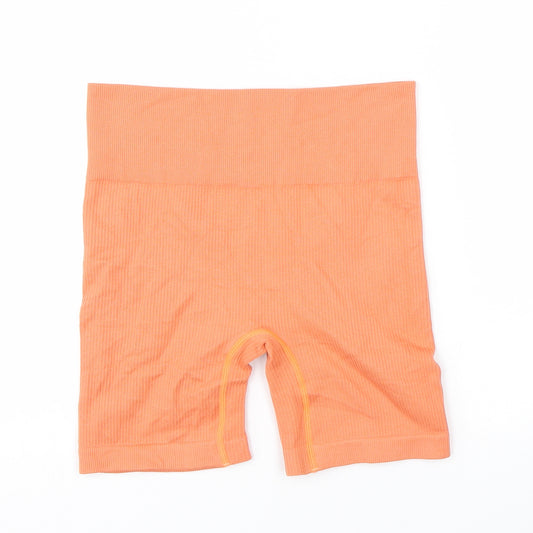 Preworn Womens Orange   Biker Shorts Size M
